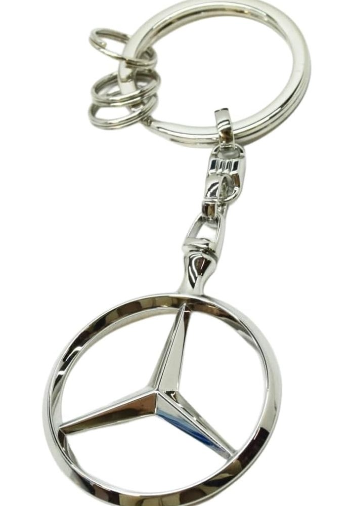 Mercedes-Benz Brussels Collection Zinc Die-Cast Keyring with Rotating Star - Image 5
