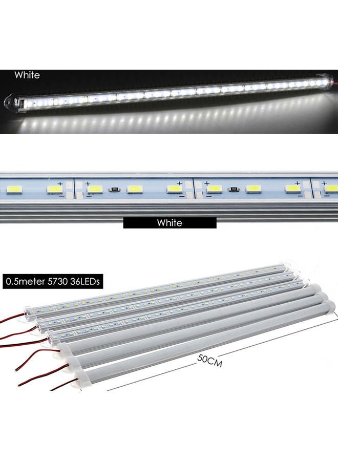 NIBEMINENT 5-Piece Under Cabinet Strip Light Set White - Image 5