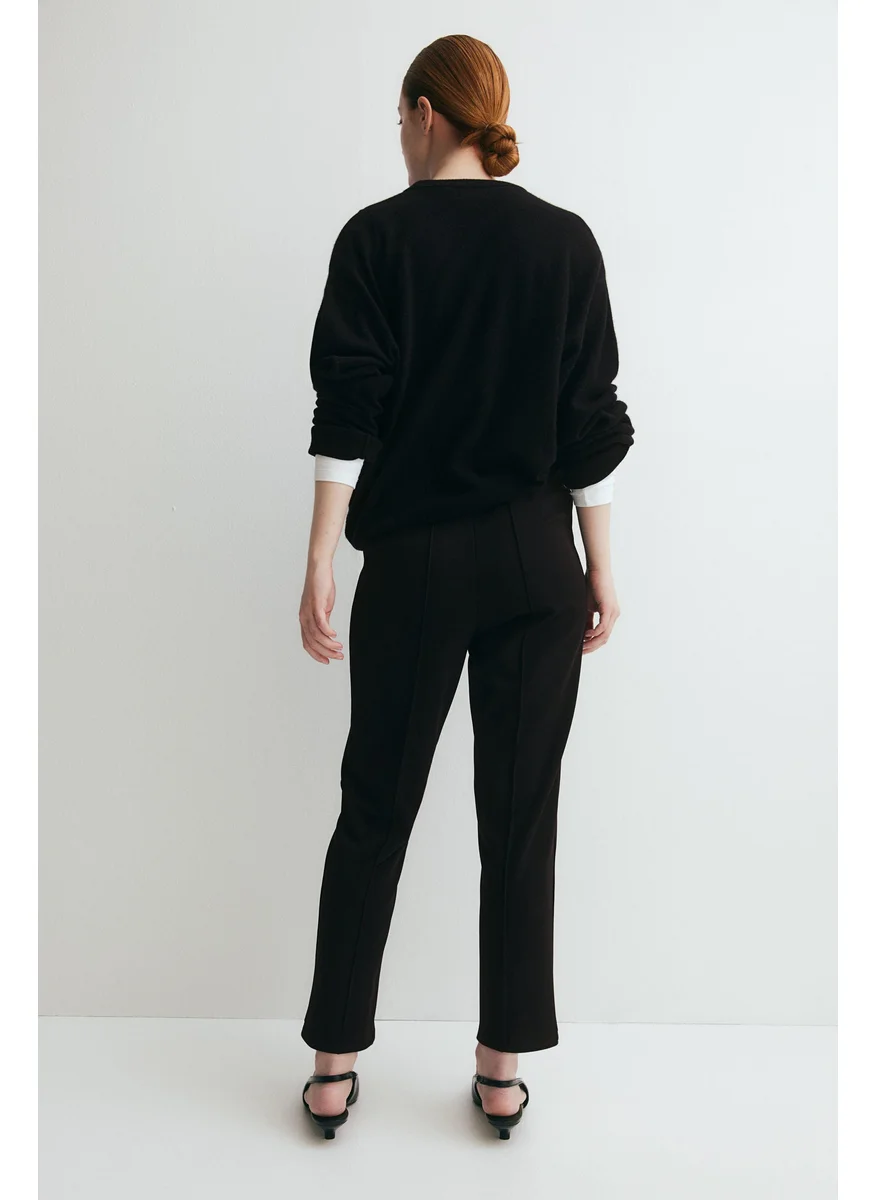 اتش اند ام Mama Crease-Leg Trousers