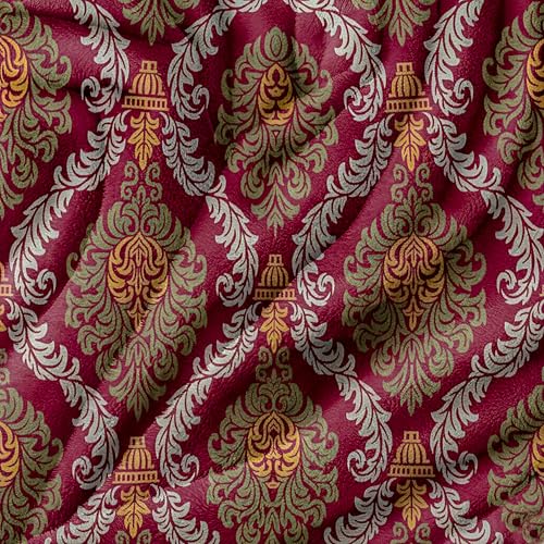 Fancy Walas 220 GSM Velvet Fur Flannel AC Blanket Double Bed Winter Blanket, Printed AC Blanket, King Size (230 x 230 Cm or 90 x 90 Inch) - Super Soft Lightweight, Plush, Fluffy (Maroon Design) - Image 4