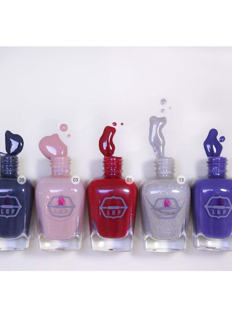 LEF LEF HD Nail Polish Strong and Longwear | MOONSTONE 13 - Image 4