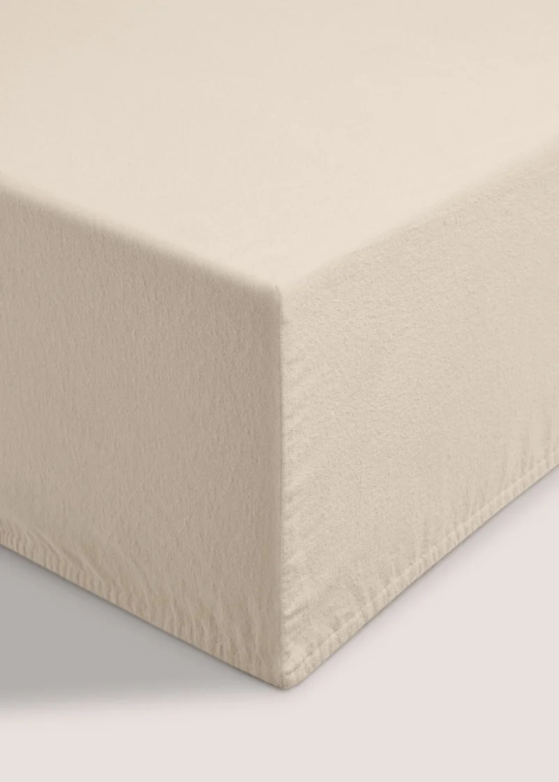 Matalan Cream Extra Deep Bed Sheet (180 Thread Count)