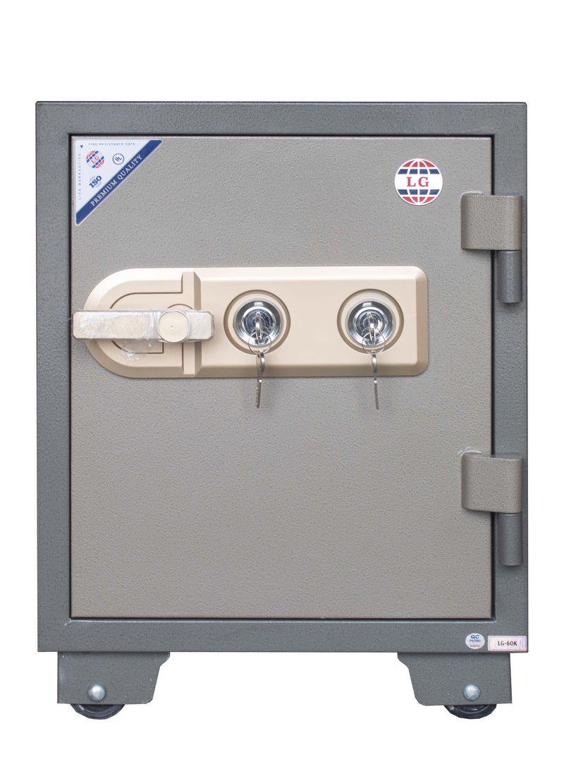 LGSafe LG60K Fireproof Safe Box - Anti-Burglar Home and Office Safe with an Adjustable Shelf, Dual Locks Besides an Internal Lockable Drawer (H60 x W46 x D49 CM, 100KG) - Made in Vietnam - pzsku/Z7751326EEEF3BE75C9C0Z/45/_/1716889691/6ec7b586-8b17-467c-a3f8-edc302b780cb