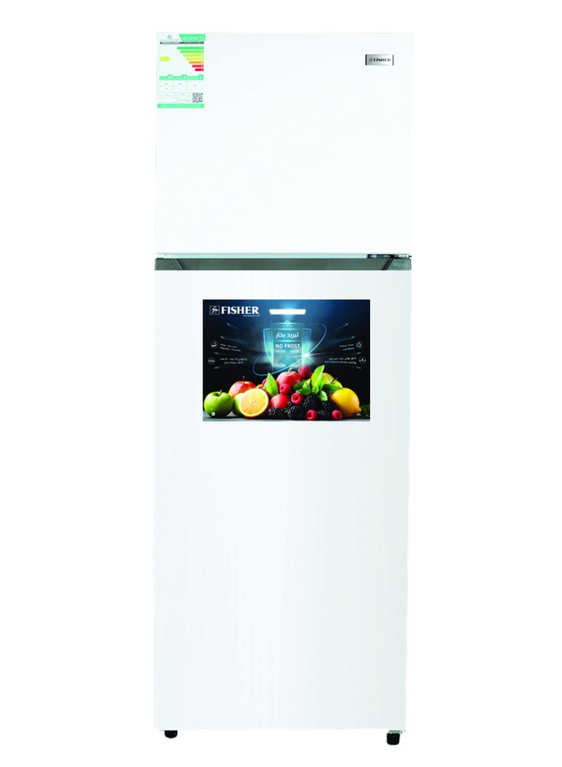 Fisher Refrigerator Double Door 8.8 Cuft - FR-F250W