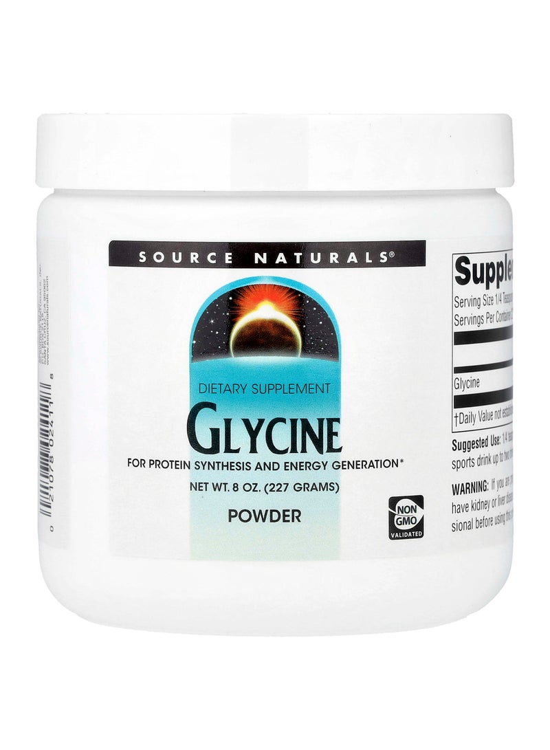 Glycine Powder,  8 oz (227 g)