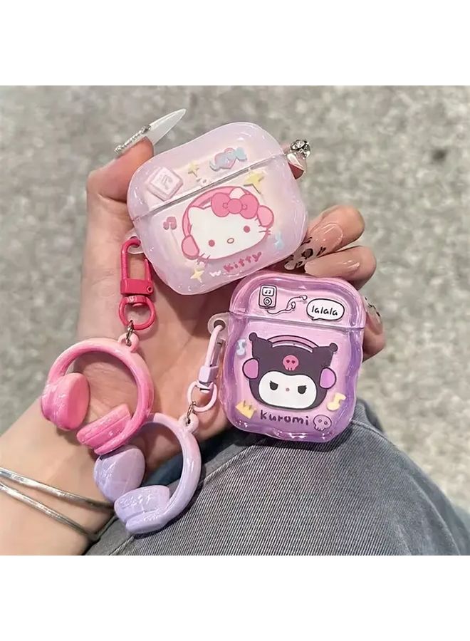 Hello Kitty Airpods 4th Generation Protective Cover Anti Drop Scratch Resistant - Image 3