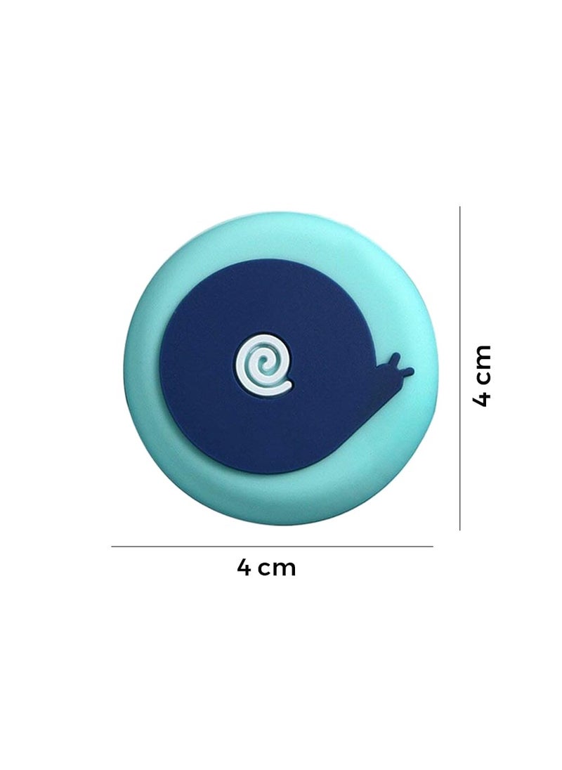 Kitcheniqa Kitcheniqa Silicone Wall Protector Self Adhesive Wall Protector Door Knob Door Stoppers for Furniture Door Bumper Pad Furniture Crash Pads Wall Door Handle Stopper 2Piece Multi  - Image 2