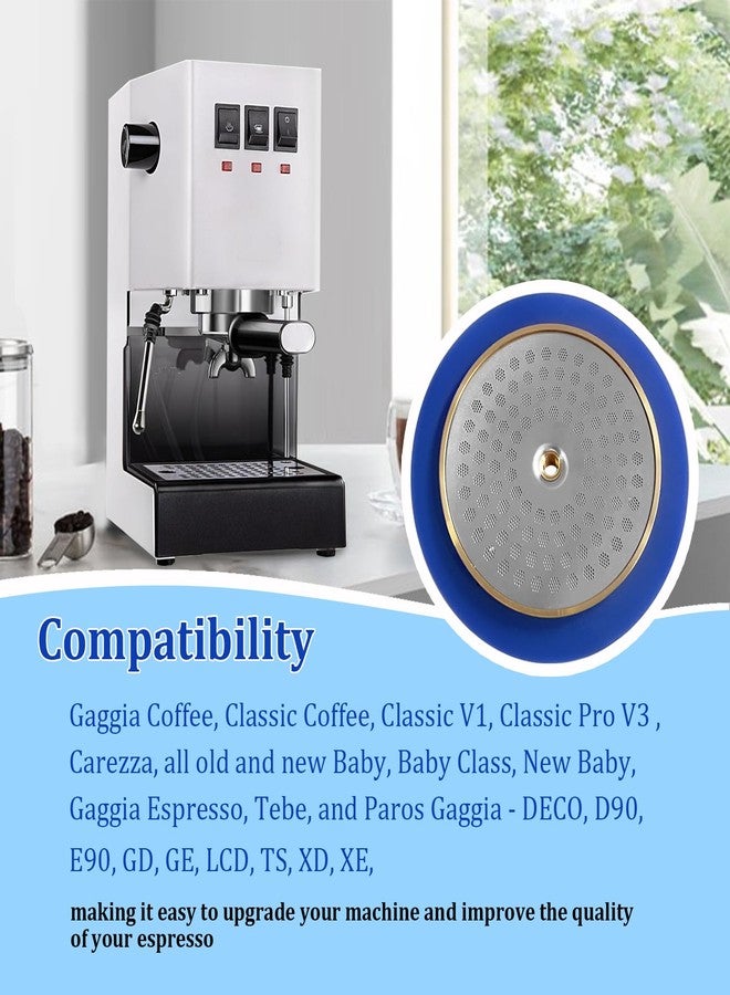 Delixike Brass Tune Up Kit for Gaggia shower screen for coffee machine GA200IM thermostat replacement，Brass Shower Holder, Silicone Gasket, Stainless Steel Screws,repair kit classic - Image 4