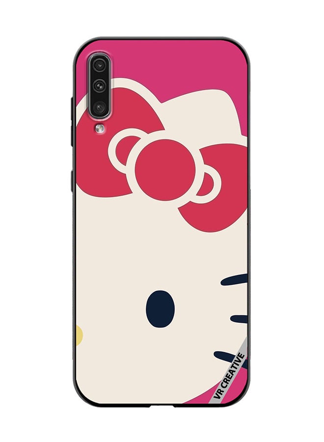 VR CREATIVE Protective Case Cover For Samsung Galaxy A70/A70s Kitty Design Multicolour - Image 1