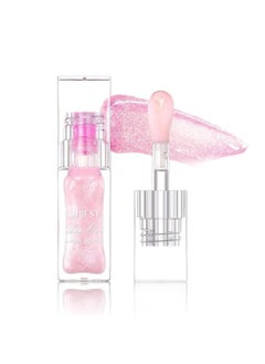Gecomo Hydrating Lip Gloss Transparent Lip Care Magic Color Changing Moisturizing Lip Glow Oil Plumping Glimmer Glow Lipstick Long Lasting Moisturizing Nonsticky Fresh Texture Lip Oil201Change Color 