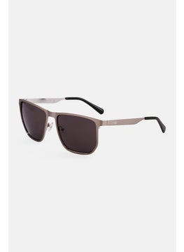 GANT Men GA0001417N58 Square Sunglasses, Grey  - Image 3