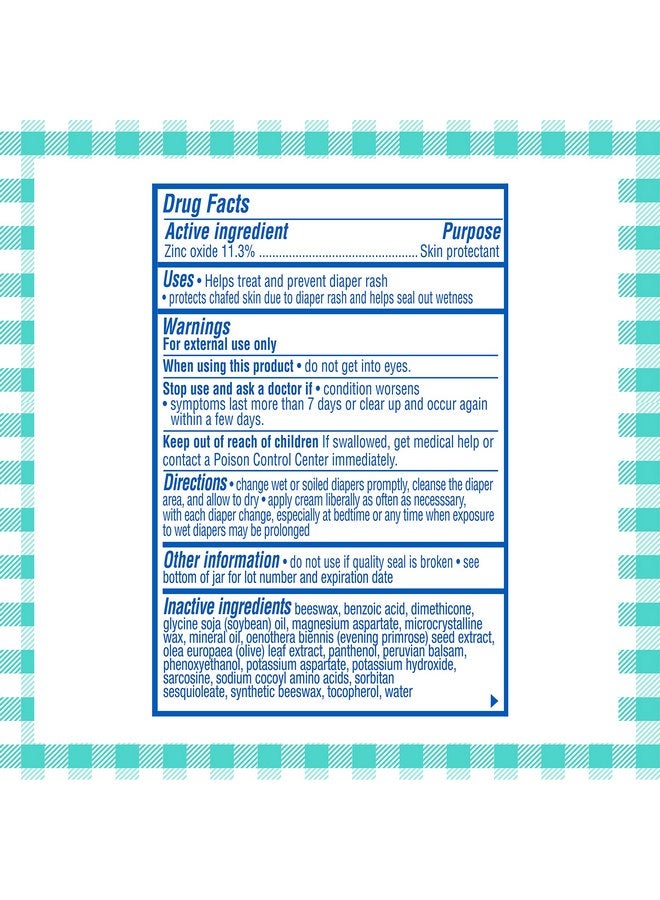 بالمكس كريم Balmex Complete Protection Daily Baby Diaper Rash Cream، ثبت سريريًا أنه يقلل الاحمرار في استخدام واحد فقط*، مع أكسيد الزنك + النباتات، موصى به من قبل أطباء الأطفال، 4 أونصة، عبوة من 3 قطع - Image 1