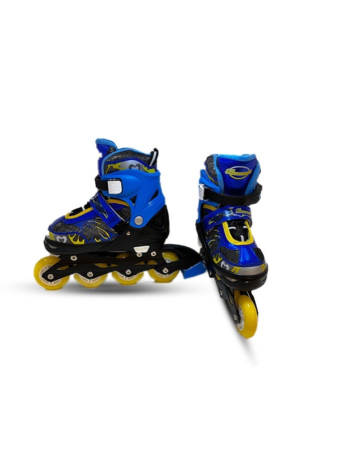 Carol For Toys Blue Skates with Kids Protective Gear Set  - Image 1