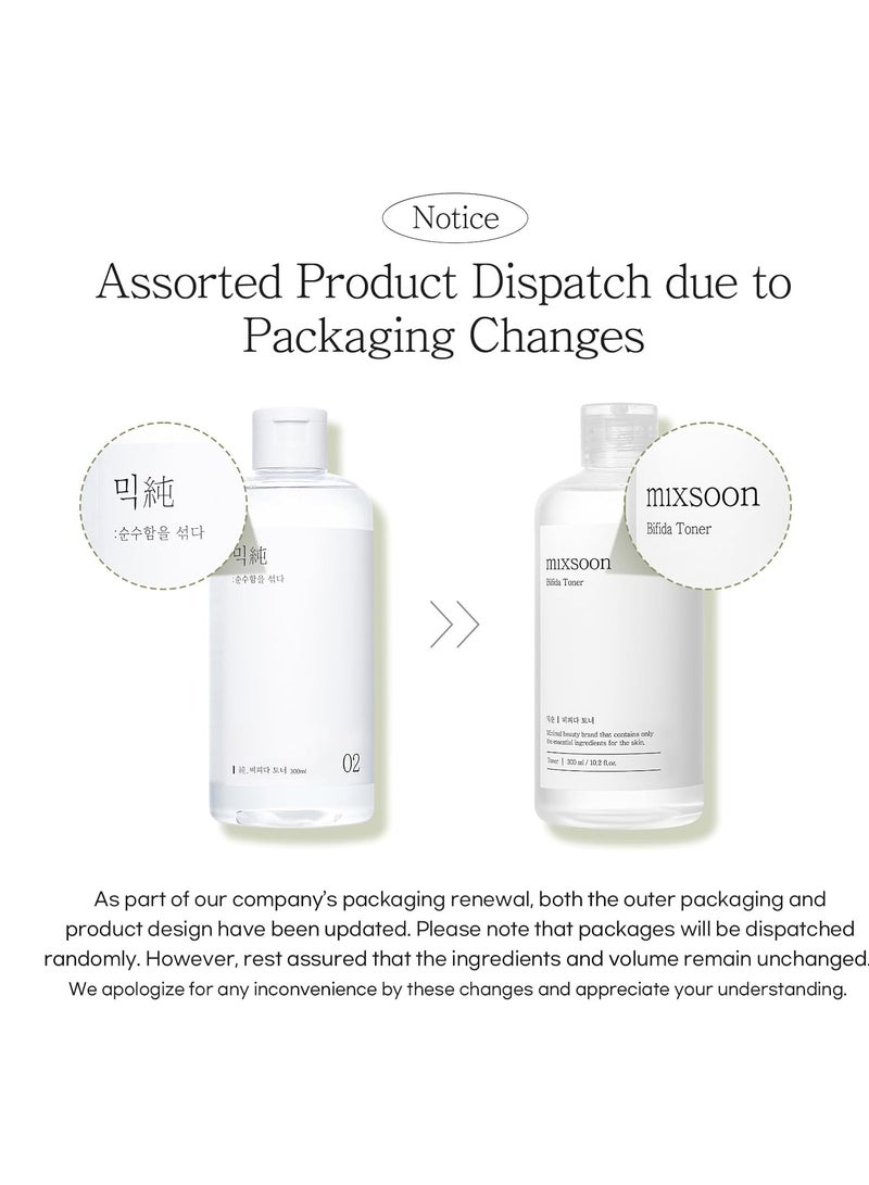 مكس سون تونر ميكسون بيفيدا (300 مل)، تونر مرطب للوجه، تونر للبشرة، تونر للبشرة الحساسة والدهنية، تونر للوجه، عناية بالبشرة الكورية - Image 2
