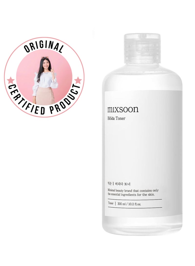 مكس سون تونر ميكسون بيفيدا (300 مل)، تونر مرطب للوجه، تونر للبشرة، تونر للبشرة الحساسة والدهنية، تونر للوجه، عناية بالبشرة الكورية - Image 1