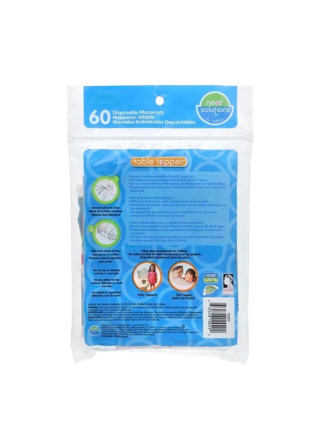 نيت سولوشنس Table Topper Disposable Placemat 60 Count  - Image 1