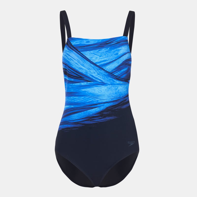speedo Women's AmberGlow Shaping One-Piece Swimsuit - Image 1