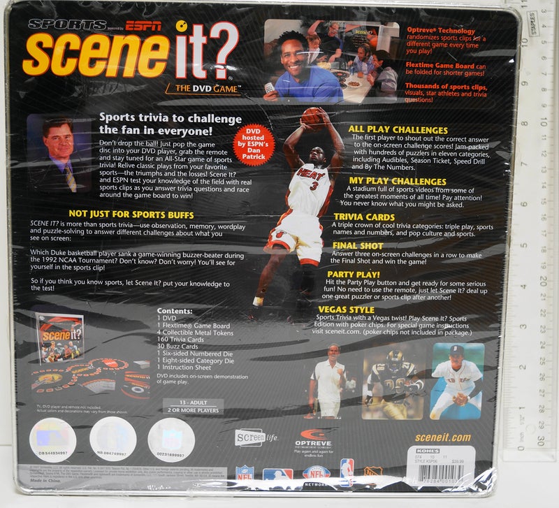 Scene It? Sports Powered By ESPN DVD Game Tin - Image 2