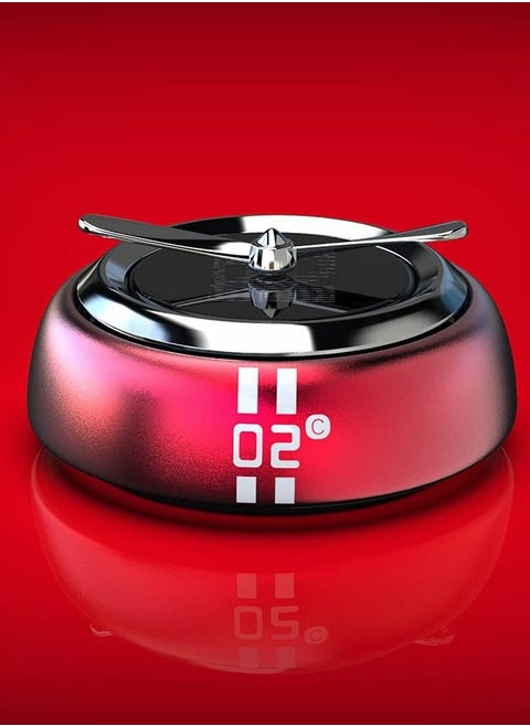 Car Air Freshener, Solar Powered Car Perfume, Rotating Cologne Car Aromatherapy Diffuser Interior Decoration Accessories Diffuser