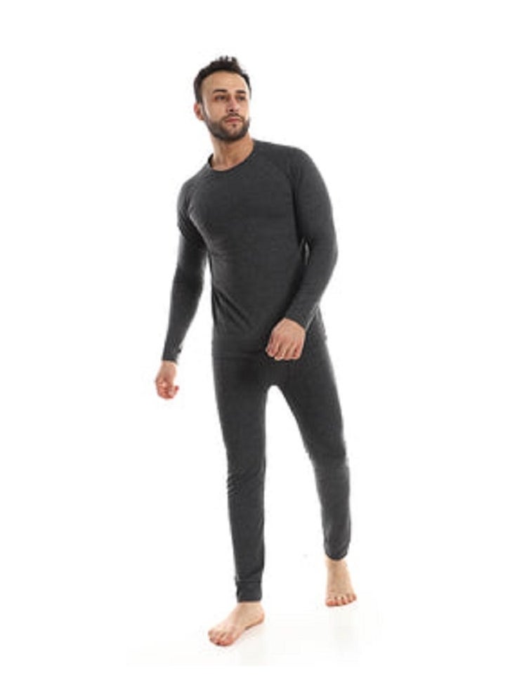 REDCOTTON Red Cotton thermal sets For men - Dark Gray 