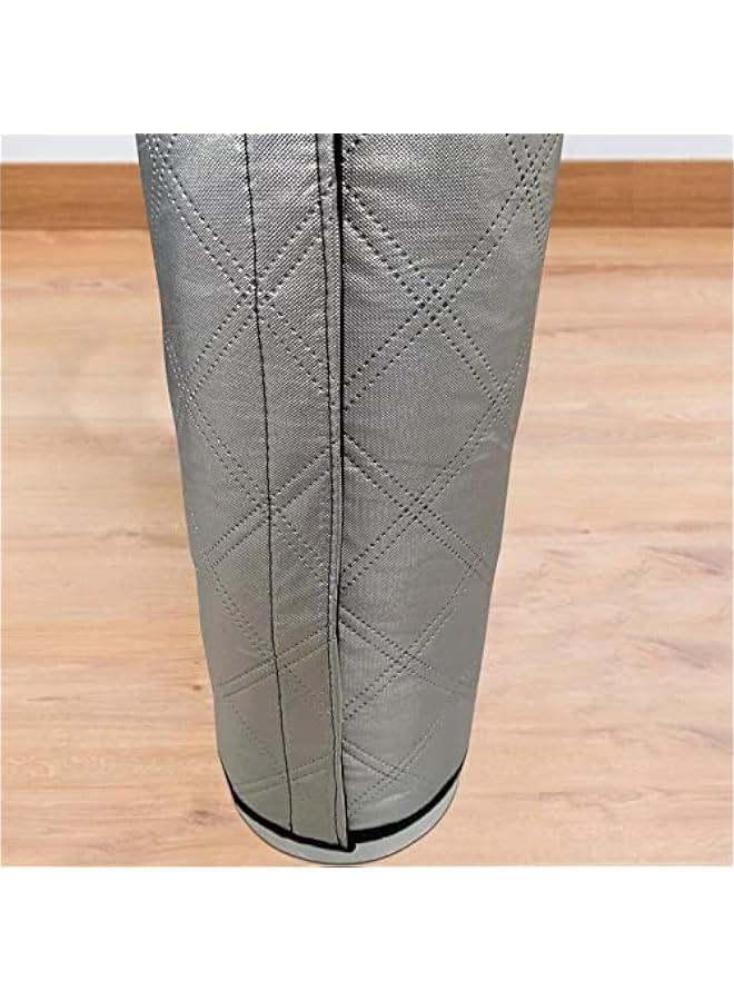 2 غلاف خرطوم مكيف الهواء المحمول، أنبوب العادم موفر للطاقة معزول، غلاف خرطوم مكيف الهواء ناعم يناسب خرطوم العادم بقطر 5 و 6، تركيب سهل - Image 5