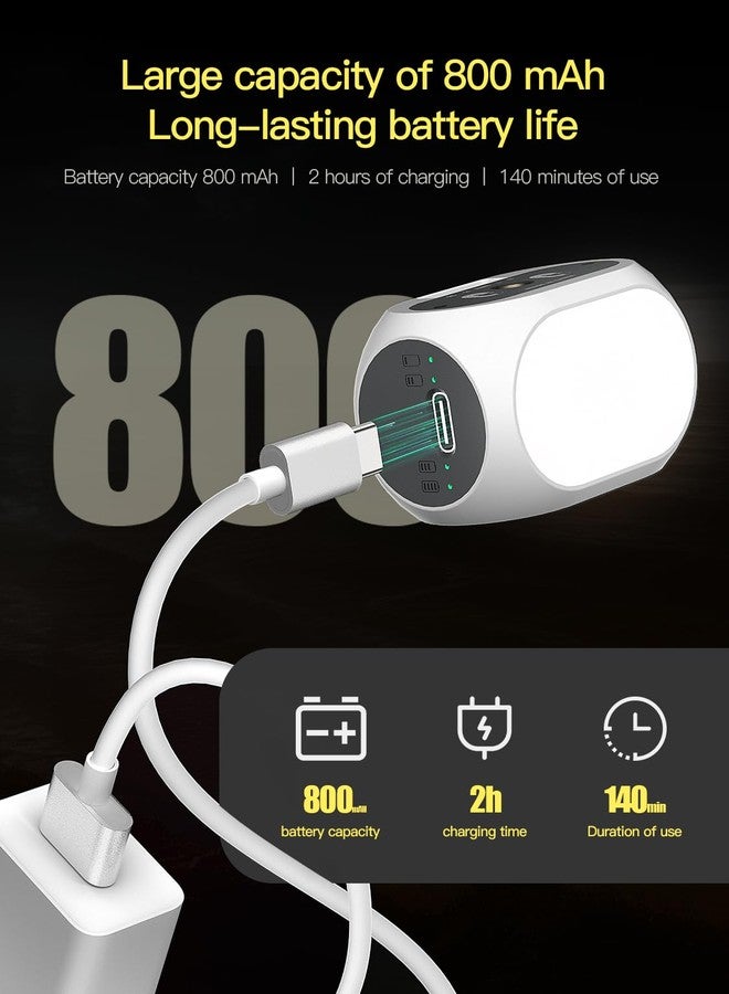 SHEGINEL Magnetic LED Fill Light for Gimbals - Rechargeable OM Fill Light with Custom Magnetic Plates, Adjustable Brightness & 3 Lighting Modes, Ideal for Vlogging, Video Recording, and Photography - Image 5