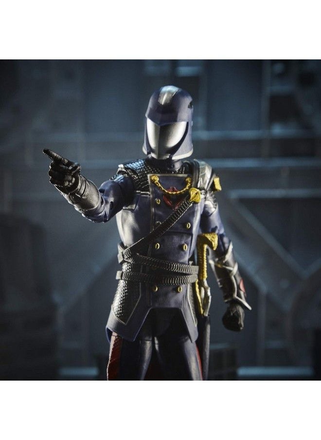 G. I. Joe Classified Series Cobra Commander Action Figure 06 Collectible Premium Toy Multiple Accessories 6 Inch Scale Custom Package Art  - Image 4