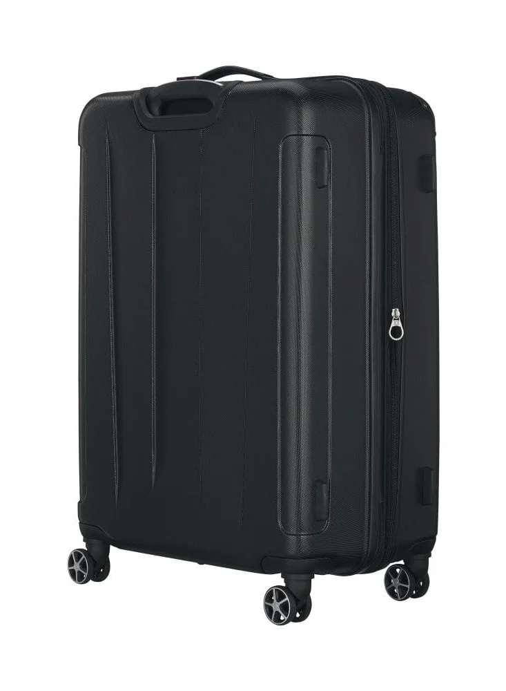 Wenger Protector Large Hardside Expandable 76cm Check-In Luggage Trolley Black - 612365