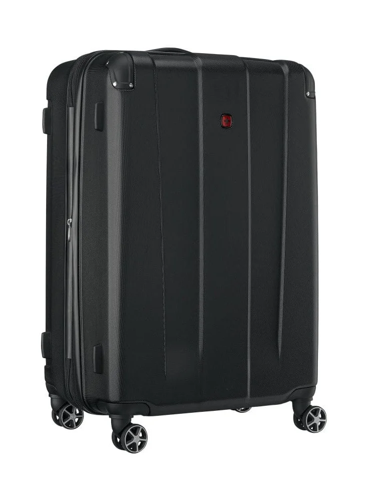 Wenger Protector Large Hardside Expandable 76cm Check-In Luggage Trolley Black - 612365