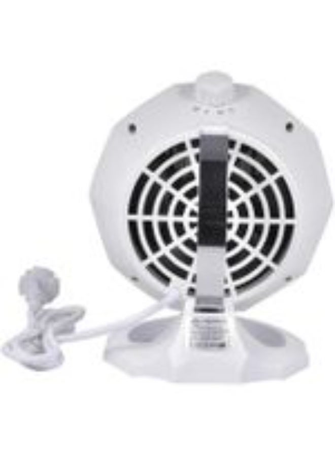 King Latitude WG-089 Mini PTC Electric Heater with 3 Modes, 1800W, White - Image 3