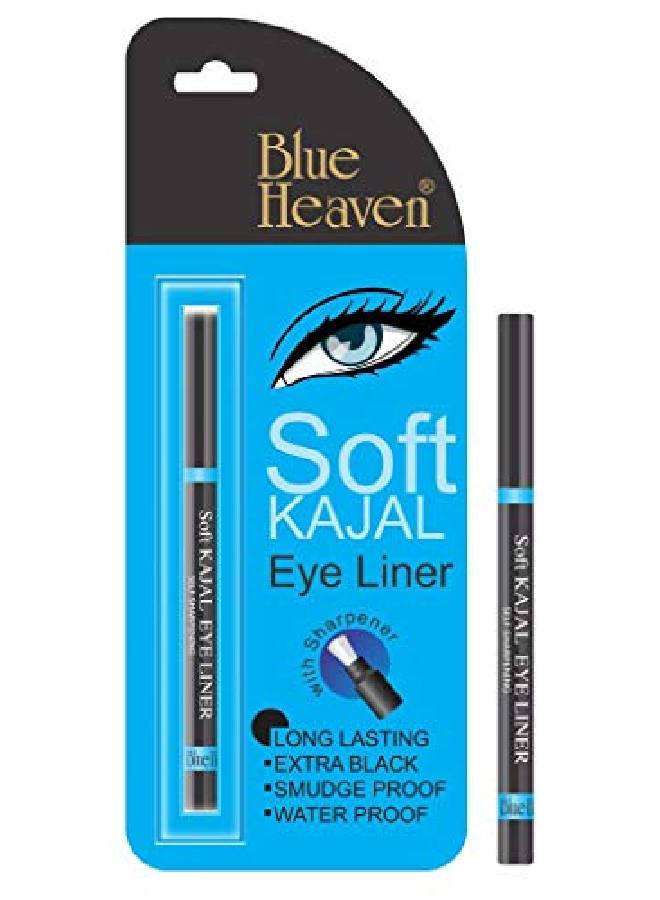 Blue Heaven Soft Kajal As Eye Liner (Black Blue Green) Combo Set Of 3  - Image 3