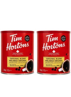 Tim Hortons Coffee, Original Blend,1.36kg Extra Large. Medium Roast. Fine Grind. 100% Arabica  - Image 1