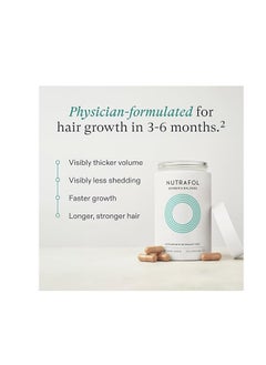 NUTRAFOL Nutrafol Women's Balance Hair Growth Supplements, Ages 45 and Up, Clinically Proven for Visibly Thicker Hair and Scalp Coverage, Dermatologist Recommended - 1 Month Supply  - Image 3
