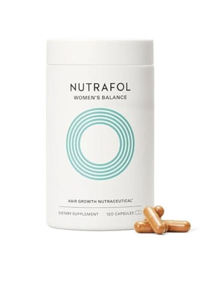 NUTRAFOL - Nutrafol Women's Balance Hair Growth Supplements, Ages 45 and Up, Clinically Proven for Visibly Thicker Hair and Scalp Coverage, Dermatologist Recommended - 1 Month Supply - Image 1
