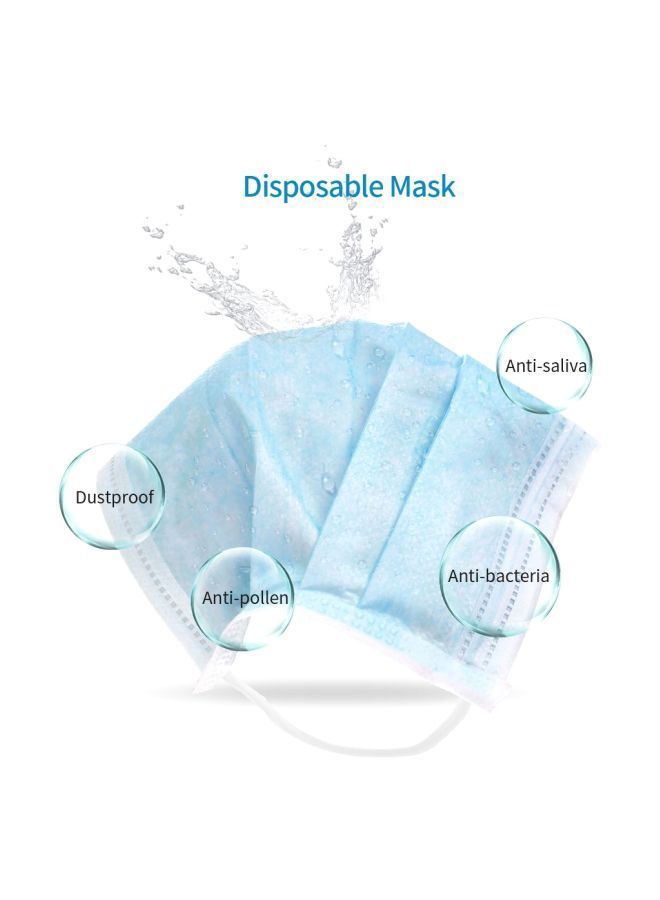 NIBEMINENT 10-Piece Disposable Face Mask - Image 2