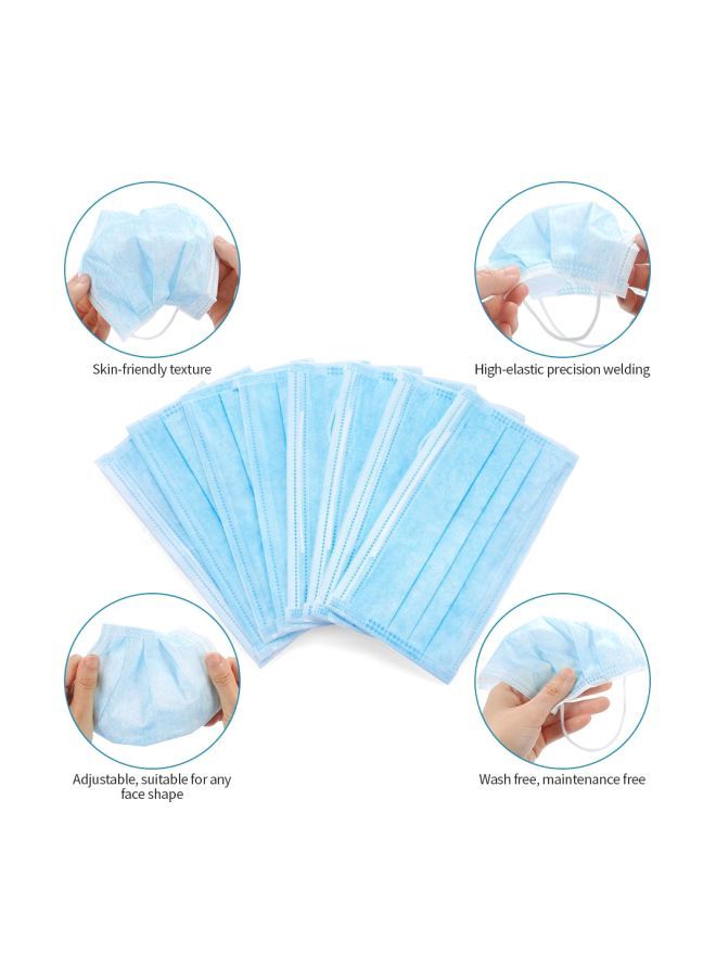 NIBEMINENT 10-Piece Disposable Face Mask - Image 3