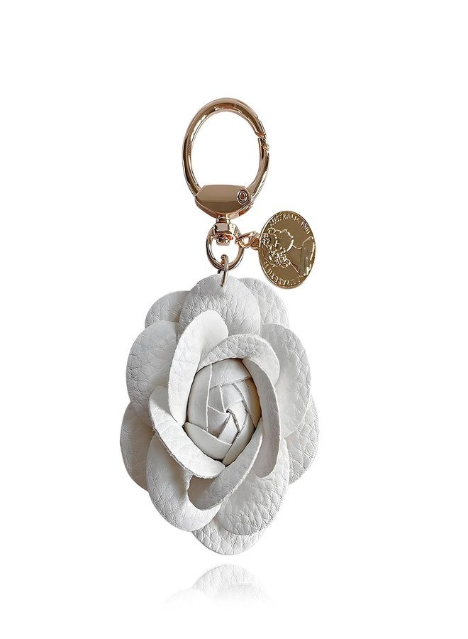 Hoheng Bag Charms for Tote Bags Flower Purse Charms for Handbags Leather Bag Charm Flower Keychain Women's Birthday Gifts - Image 1