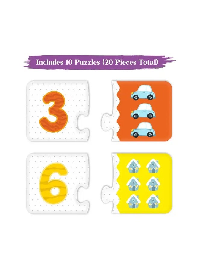 Webby 2- Piece Counting Learning Puzzle - Image 2