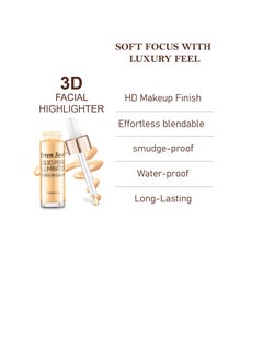 Seven Seas Seven Seas Liquid Pearl Liquid Highlighter For Face makeup  illuminating Liquid Highlighter with Dewy finish Desert Gold  - Image 3