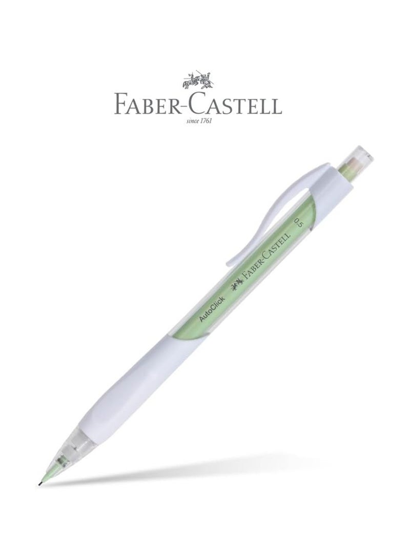 FABER-CASTELL قلم رصاص ميكانيكي أوتوماتيكي قطعة واحدة 0.5 مم مع عبوة من 2B رصاص - Image 2