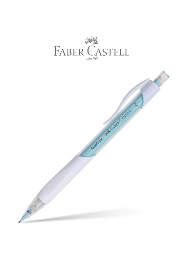 FABER-CASTELL قلم رصاص ميكانيكي أوتوماتيكي قطعة واحدة 0.5 مم مع عبوة من 2B رصاص - Image 3