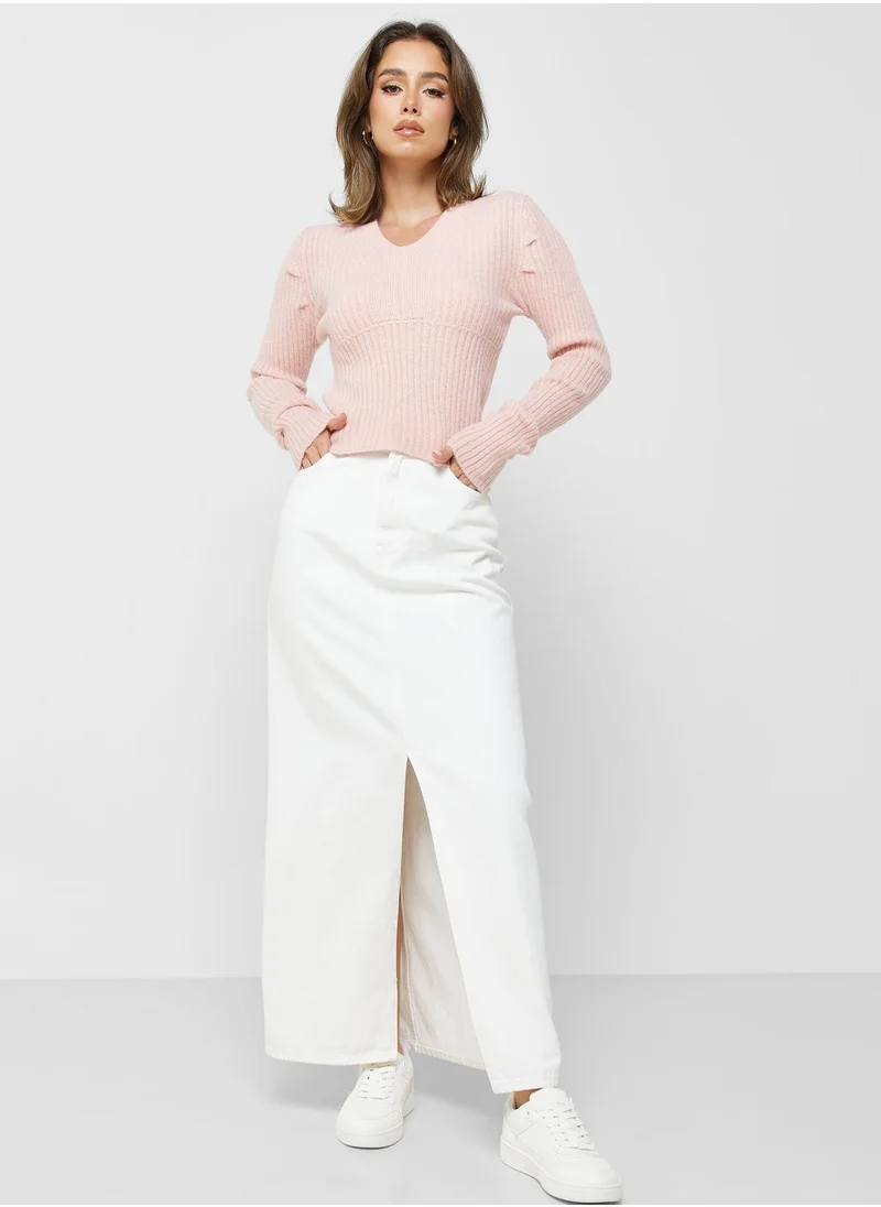 ELLA V Neck Sweater