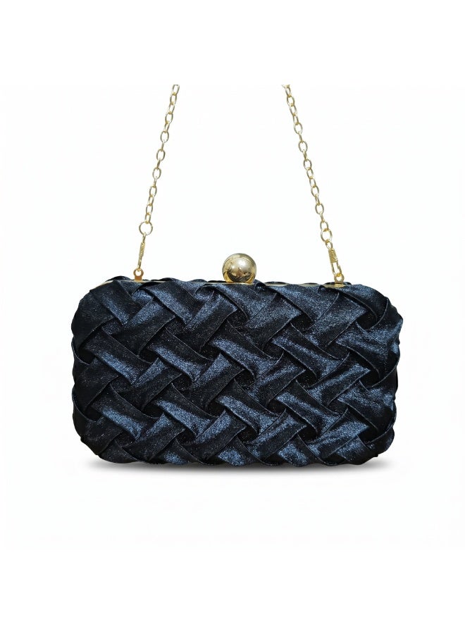 Vbranda A luxurious satin evening clutch that embodies timeless elegance VS-61 - Image 1