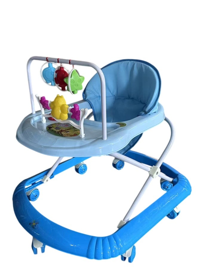 بيبي لوف مشاية أطفال مع العاب وموسيقى ازرق 33-607-2B - Image 2