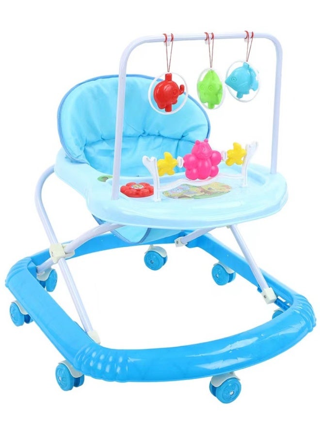 بيبي لوف مشاية أطفال مع العاب وموسيقى ازرق 33-607-2B - Image 3