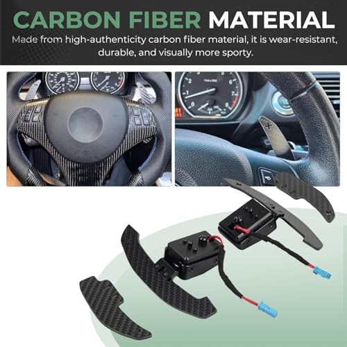 BHB Paddle Extensions Compatible with BMW M2 M3 M4 G87 G20 G30 G80 G82 G01 G05 G07 F15 F80 F82 F87 F30 Z4 G29 F30 G22 X3 X5 X6 X7 M Compatible with Toyota Supra 18+ - Image 4