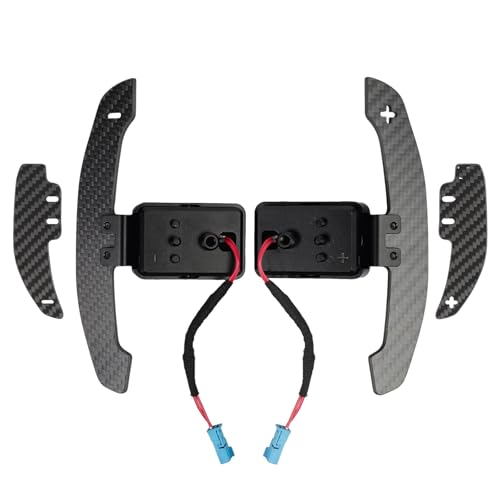 BHB Paddle Extensions Compatible with BMW M2 M3 M4 G87 G20 G30 G80 G82 G01 G05 G07 F15 F80 F82 F87 F30 Z4 G29 F30 G22 X3 X5 X6 X7 M Compatible with Toyota Supra 18+ - Image 1