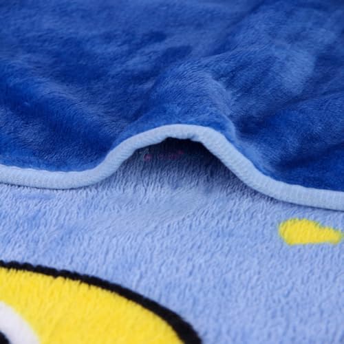 Butterthief Light Weight Cartoon Printed Blanket 100 x140 cm, 0-5 Years Soft Flannel for All Seasons Reversible Baby Blanket for Kids Toddlers New Born Boys & Girls - Image 5
