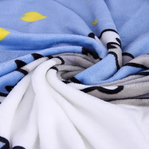 Butterthief Light Weight Cartoon Printed Blanket 100 x140 cm, 0-5 Years Soft Flannel for All Seasons Reversible Baby Blanket for Kids Toddlers New Born Boys & Girls - Image 3