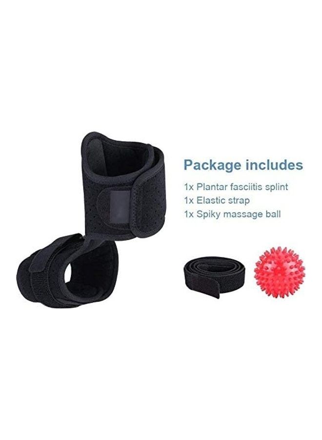 جبيرة التهاب اللفافة الأخمصية لآلام التهاب اللفافة الأخمصية مع كرة تدليك صلبة - Image 5
